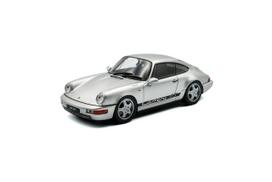 SOLIDO Porsche 911 RS 1994 Silver Finished Model S4312904 1/43 (964) gray