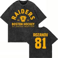 Heated Rivalry Shane Hollander  Montreal Metros Tshirt Overszied Yk Unisex Ilya Rozanov  Boston Raiders FeUnisex Unisex Clothing M black
