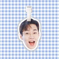 Liu Xianhua Backpack Charm Luggage Tag Ornament white