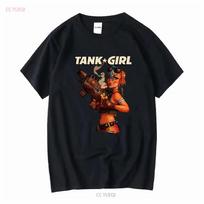 Tank Girl T Shirt Feminist Charlie Don't Surf Meme Funny Style vintage Washed Breathable Stylish homme graphic S įvairiaspalvis
