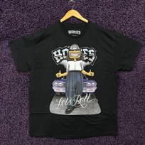 Homies Lets Roll Low Rider Cholo Cartoon Promo T-Shirt XL XL gray
