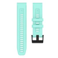 26mm 22mm 20mm Slicone Strap for Garmin Fenix 8 51mm 47mm 43mm Quick Fit Bracelet Watchband Garmin Enduro3/ Fenix E/7X 6X 5X Fenix 8 43 47 51mm žalsvai mėlyna