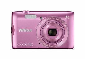 Nikon COOLPIX A300 skaitmeninis fotoaparatas, rožinis - 20,1 MP, 8x optinis priartinimas, Wi-Fi, Bluetooth, SnapBridge, vibracijos mažinimas rožinė