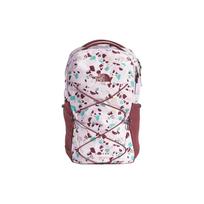 The North Face Jester 22L Didelės talpos kuprinė su logotipu Lauko krepšys Perdirbtas poliesteris Akmens raštas Baltas Rudas Moteriška kuprinė NF0A3VXG-94P Stone-Printed White/Brown white