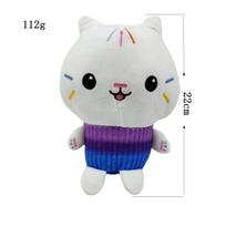 Newest 8 Stlyes Gabby Dollhouse Plush Toy Mercat Cartoon Stuffed Animals Mermaid Cat Plushie Doll K gray