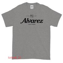 New Alvarez Guitars Acoustic Logo Unisex T shirt Funny Size S to XXL L black