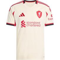 Adidas LIVERPOOL FC 25/26 IŠVYKOS MARŠKINĖLIAI Futbolo marškinėliai Vyriški JV6487 S balta