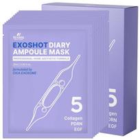 BIFFECT EXO-Shot Diary Ampoule Mask 25ml #5_Collagen PDRN EGF, 10 sheets, 3 pcs