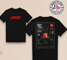 F1 x lego Las Vegas 2025 Racing Sport Unisex T-Shirt XL gray