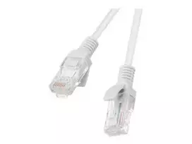 LANBERG PCU6-20CC-0300-S Patchcord RJ45 cat. 6 UTP 3m Gray. 10-pack