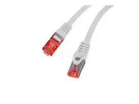 LANBERG Patchcord cat.6 FTP LSZH CU 10m grey Fluke passed