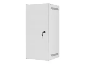 LANBERG Rack cabinet 10inch wall mount 12U 280x310 grey with metal door flat pack