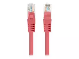 LANBERG Patchcord Cat.5e UTP 3m red 10-pack