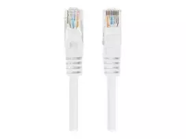 LANBERG Patchcord Cat.5e UTP 3m white 10-pack