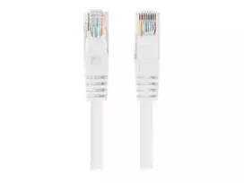 LANBERG Patchcord Cat.6 UTP 0.25m white 10-pack