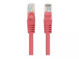 LANBERG Patchcord Cat.6 UTP 0.25m red 10-pack