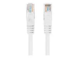 LANBERG Patchcord Cat.6 UTP 3m white 10-pack