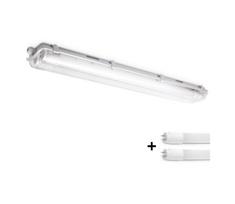 Brilagi -LED Tech. fluorescencinis šviestuvas OPTIMA T8 2xG13/9W/230V 4000K IP65 67,5 cm
