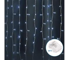 Aigostar lauko LED kalėdinė girlianda 300 LED, 8 funkcijos, 3xAA, IP44, šalta ba