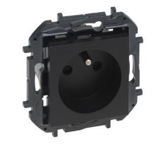 Legrand - Buitinė rozetė be rėmelio 250V/16A NILOE STEP juoda