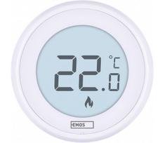 Rankinis kambarinis termostatas 230V/6A 2xAA baltas