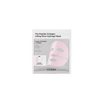 COSRX The Peptide Collagen Lifting Glow Hydrogel Mask - veido odą stangrinanti kaukė, 34 g