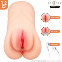 INTENSE Deep Touch Krista Vibrating Intimate Device with Remote, TPE, Sound
