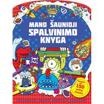 Pažeista: Mano šaunioji spalvinimo knyga - Su defektais