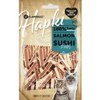 Flamingo Hapki Sushi Strips - minkšti skanėstai katėms, lašišos ir polakų juostelės