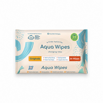 Aqua Wipes drėgnos servetėlės LED kaukei, 64 vnt.