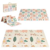 Dvipusis sulankstomas lavinamasis putų kilimėlis IPLAY, 200x150 cm