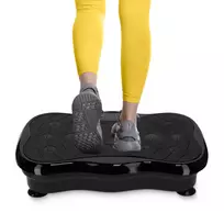 Vibracinė treniruoklio platforma 4FIZJO ULTRA+ VP04, juoda