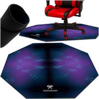 Aštuonkampis kilimėlis po kėde Dunmoon 00025955, 120x120cm, juodas