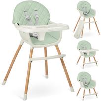 Maitinimo kėdutė „Nukido Lilo 3-in-1“, mėtų spalvos