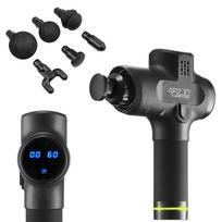 Masažo pistoletas MASSAGE GUN PRO+ su 6 antgaliais