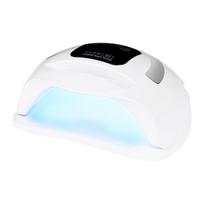 Glow S1 Dual LED UV nagų lempa 168W, sidabrinė