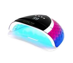 Glow YC57 UV/LED nagų lempa 268W, mėlyna-rožinė