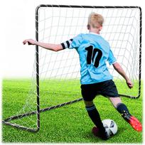 Neo-Sport NS-492 futbolo vartai 183x122x61 cm, juodi