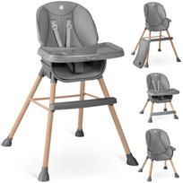 Maitinimo kėdutė Nukido Tilo 3-in-1, pilka
