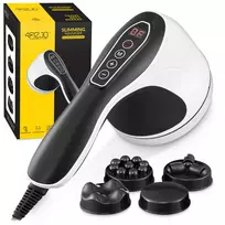 Rankinis anticeliulitinis masažuoklis 4FIZJO Body Shaping, baltas
