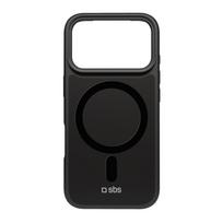 SBS Full Active Mag dėklas su D3O technologija iPhone 17 Pro Max, juodas
