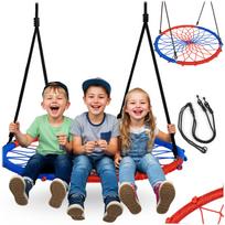 Gandralizdis sūpynės Neo-Sport Swingo 95 cm, mėlynos-raudonos