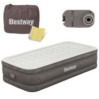 Pripučiamas čiužinys Bestway 69048, 191 x 97 x 46 cm, su įmontuota pompa