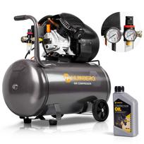 Tepalinis oro kompresorius Humberg HM-257, 100L, 8 Bar