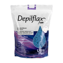 Depilflax Ultraflex Blue kietasis depiliacinis vaškas granulėmis, 1000 g