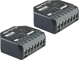 Išmaniųjų relių rinkinys Shelly 2PM Gen4 Zigbee Matter 16A, 2 vnt.