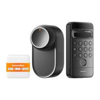 Išmanioji spyna SwitchBot Lock Ultra 3-in-1 su Hub Mini ir Vision klaviatūra