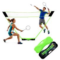 Sulankstomas badmintono rinkinys su tinklu Movepro MXW170611B, 300x156 cm