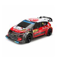 Fast Gearz Citroën C3 WRC 1:10 RC radijo bangomis valdomas automobilis, juodas/raudonas