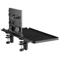 Stalo praplatinimo lentyna su pakaba NanoRS RS174, 20kg, juoda